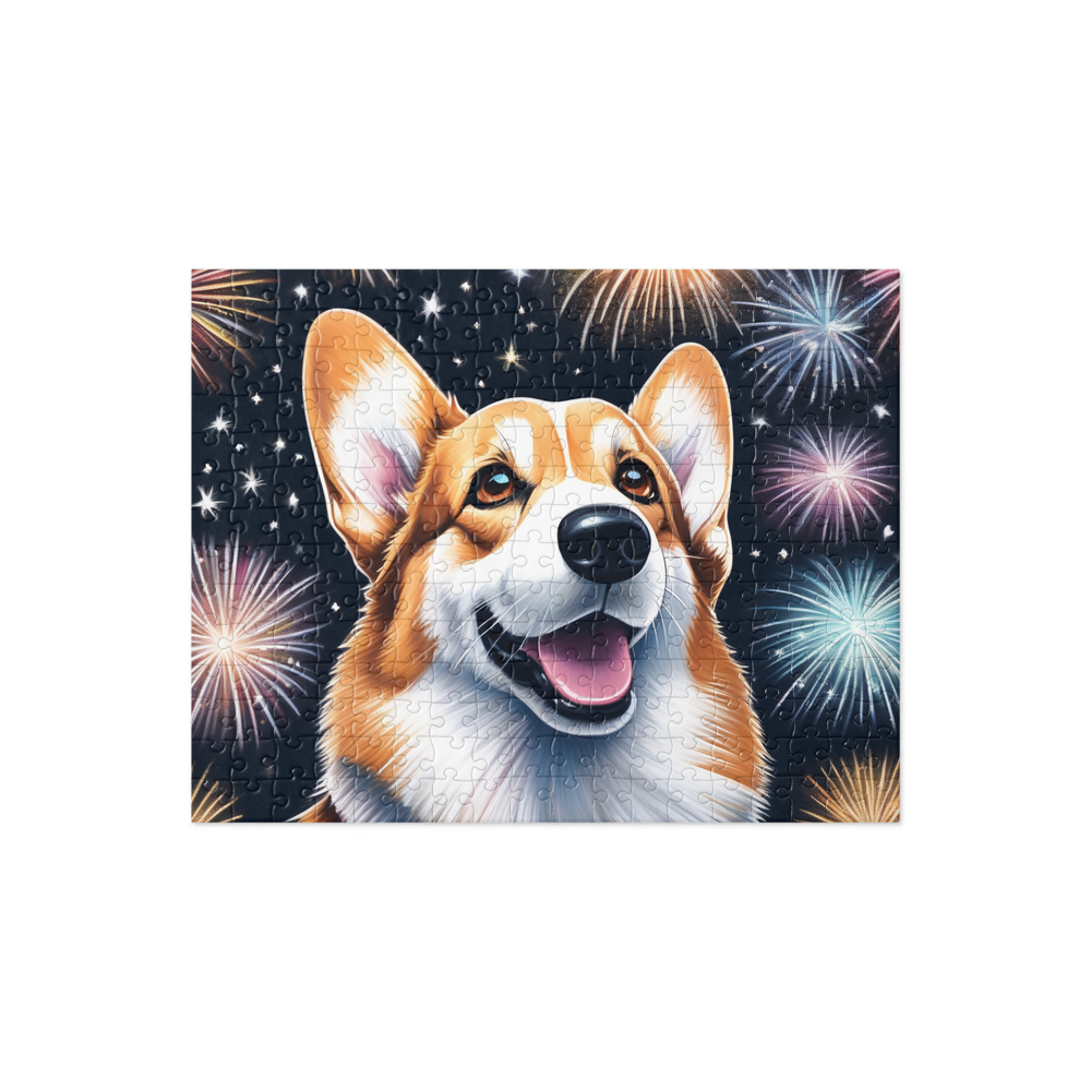 PugMug Custom Pembroke Welsh Corgi Jigsaw Puzzle