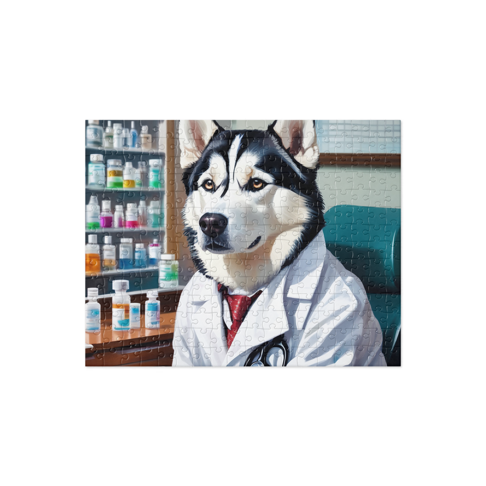 PugMug Custom Siberian Husky Jigsaw Puzzle