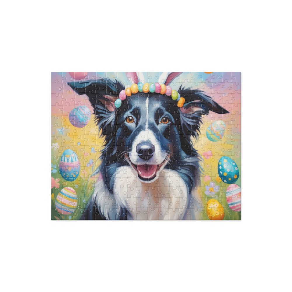 PugMug Custom Border Collie Jigsaw Puzzle