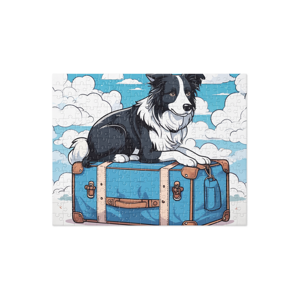 PugMug Custom Border Collie Jigsaw Puzzle