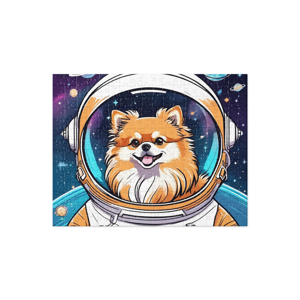 PugMug Custom Tan Pomeranian Jigsaw Puzzle