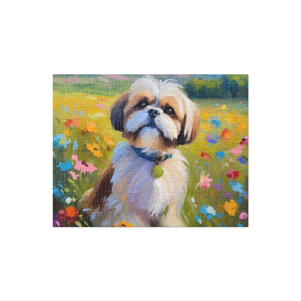 PugMug Custom Shih Tzu Jigsaw Puzzle