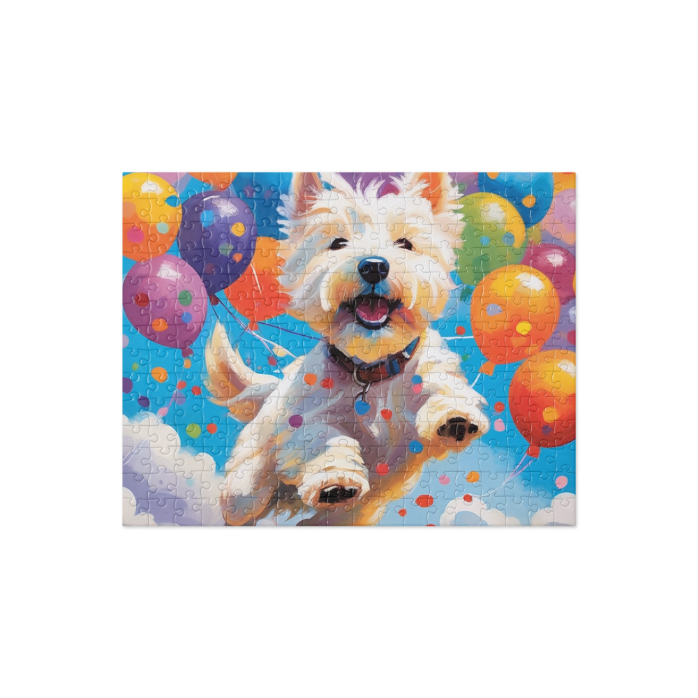 PugMug Custom West Highland White Terrier Jigsaw Puzzle