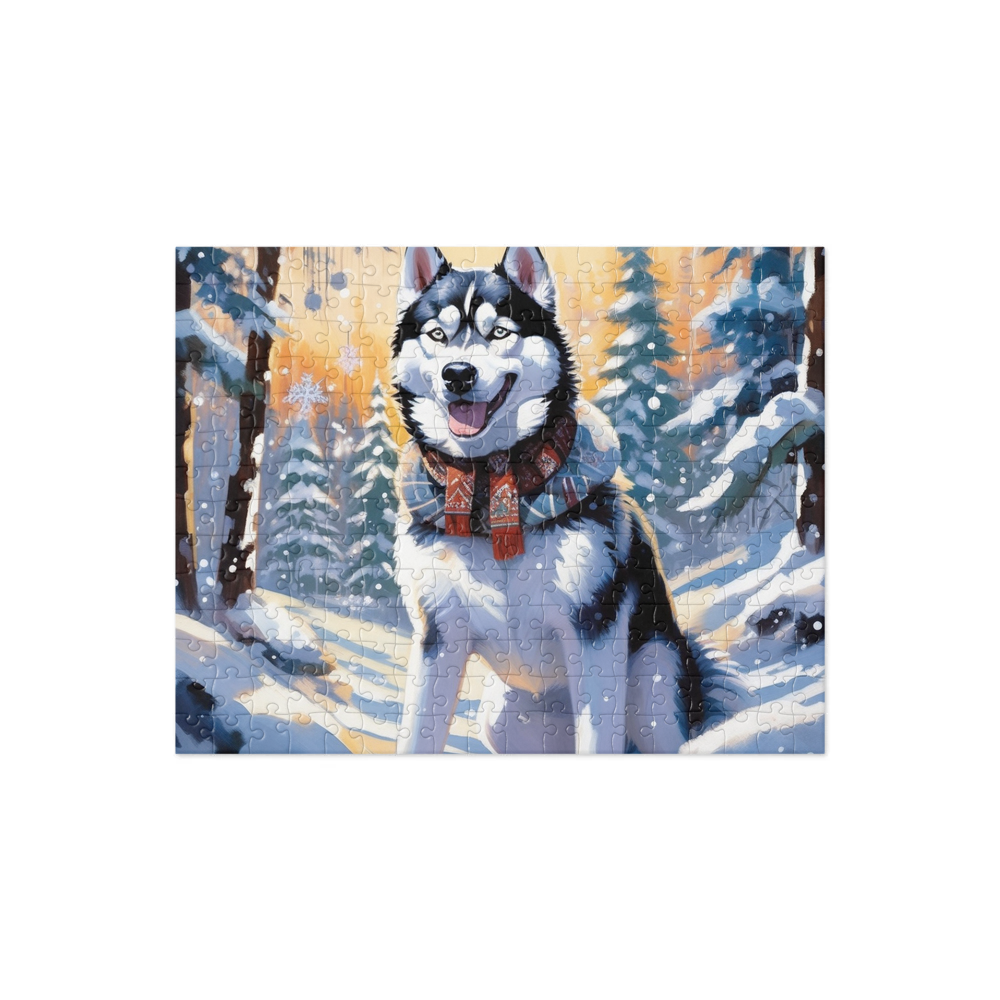 PugMug Custom Siberian Husky Jigsaw Puzzle
