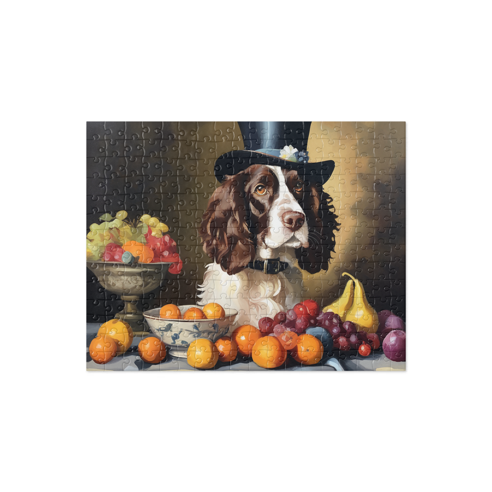 PugMug Custom English Springer Spaniel Jigsaw Puzzle