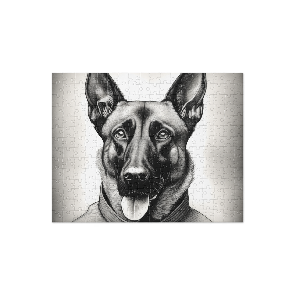 PugMug Custom Belgian Malinois Jigsaw Puzzle