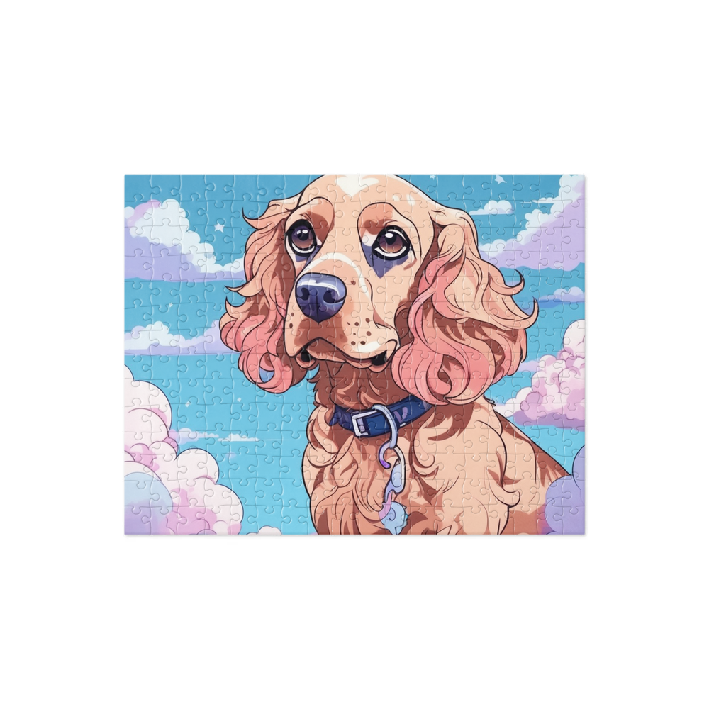 PugMug Custom English Cocker Spaniel Jigsaw Puzzle