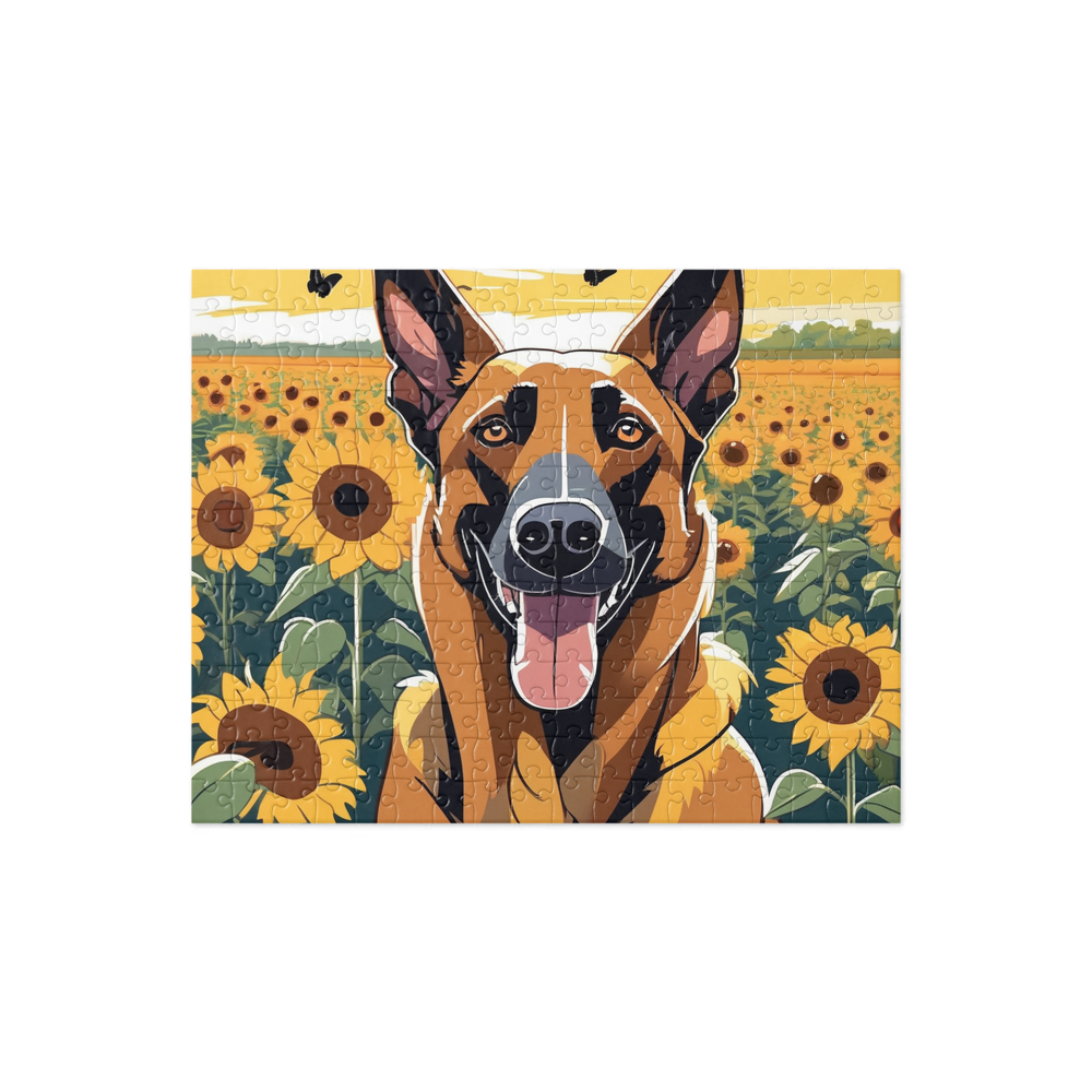PugMug Custom Belgian Malinois Jigsaw Puzzle