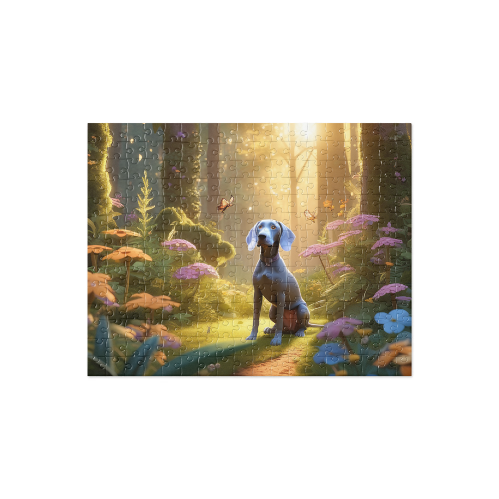 PugMug Custom Weimaraner Jigsaw Puzzle