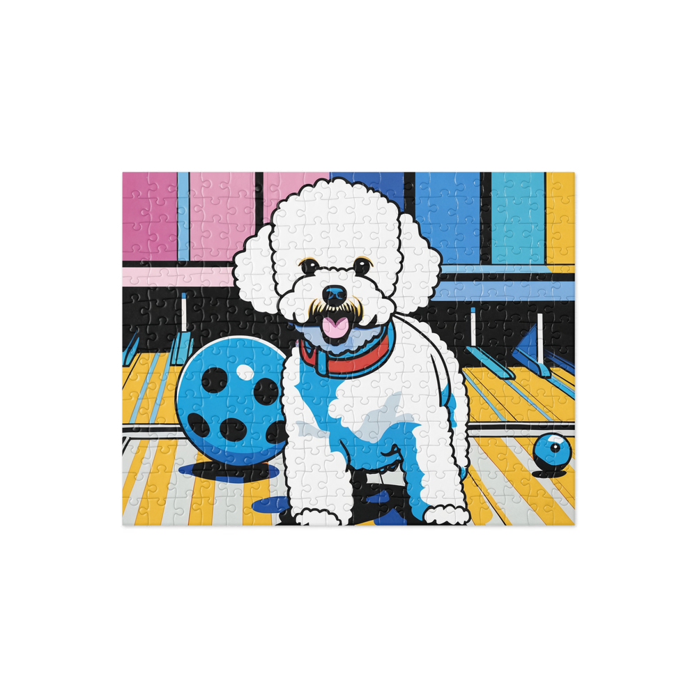PugMug Custom Bichons Frise Jigsaw Puzzle