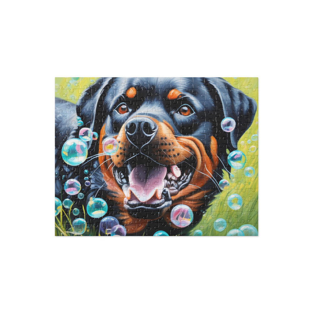 PugMug Custom Rottweiler Jigsaw Puzzle