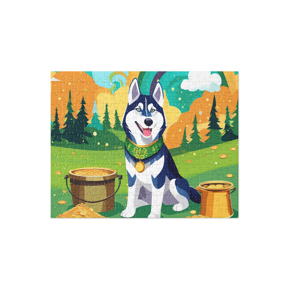 PugMug Custom Siberian Husky Jigsaw Puzzle