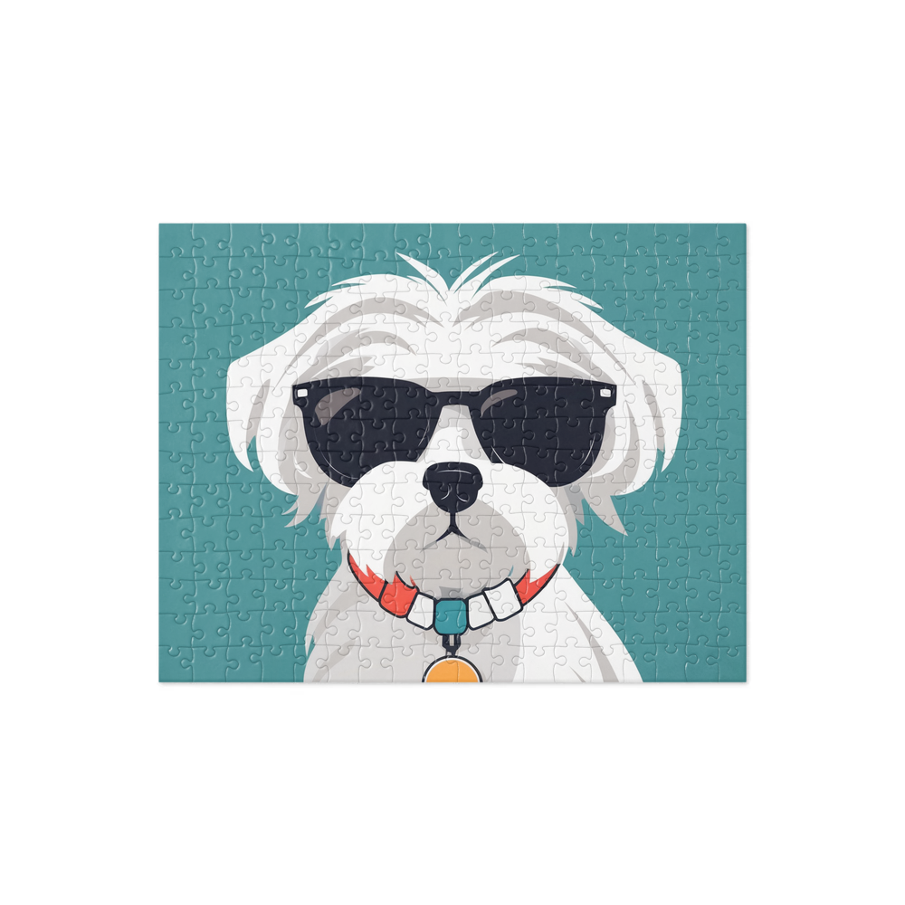 PugMug Custom Maltese Dog Jigsaw Puzzle