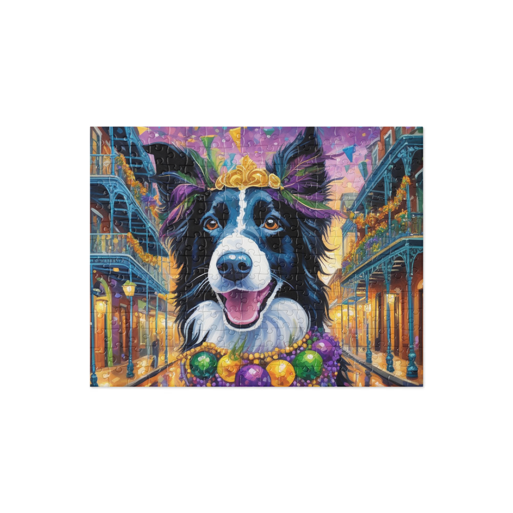 PugMug Custom Border Collie Jigsaw Puzzle