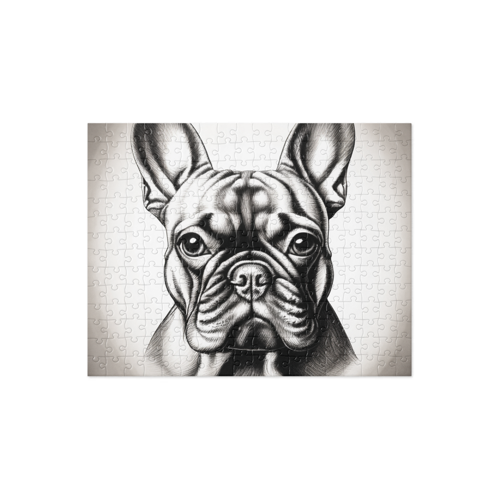 PugMug Custom Tan French Bulldog Jigsaw Puzzle