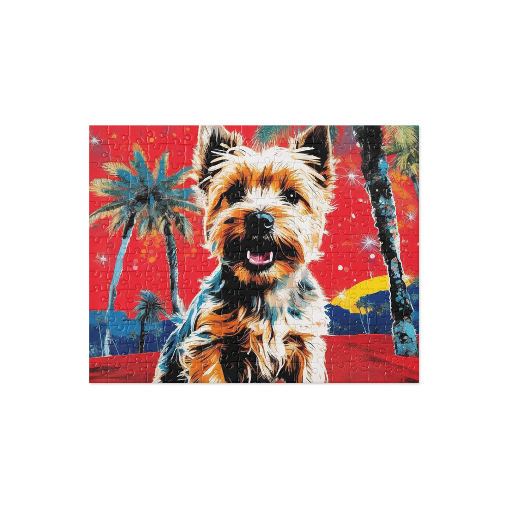 PugMug Custom Cairn Terrier Jigsaw Puzzle