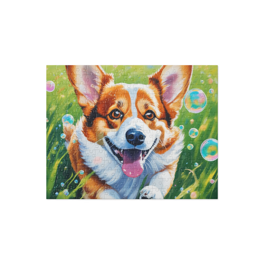 PugMug Custom Pembroke Welsh Corgi Jigsaw Puzzle