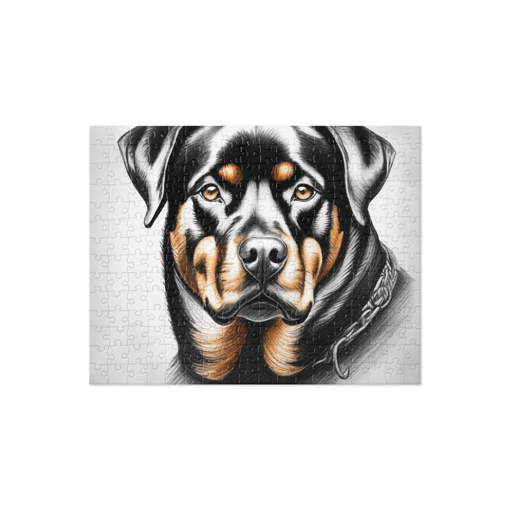 PugMug Custom Rottweiler Jigsaw Puzzle