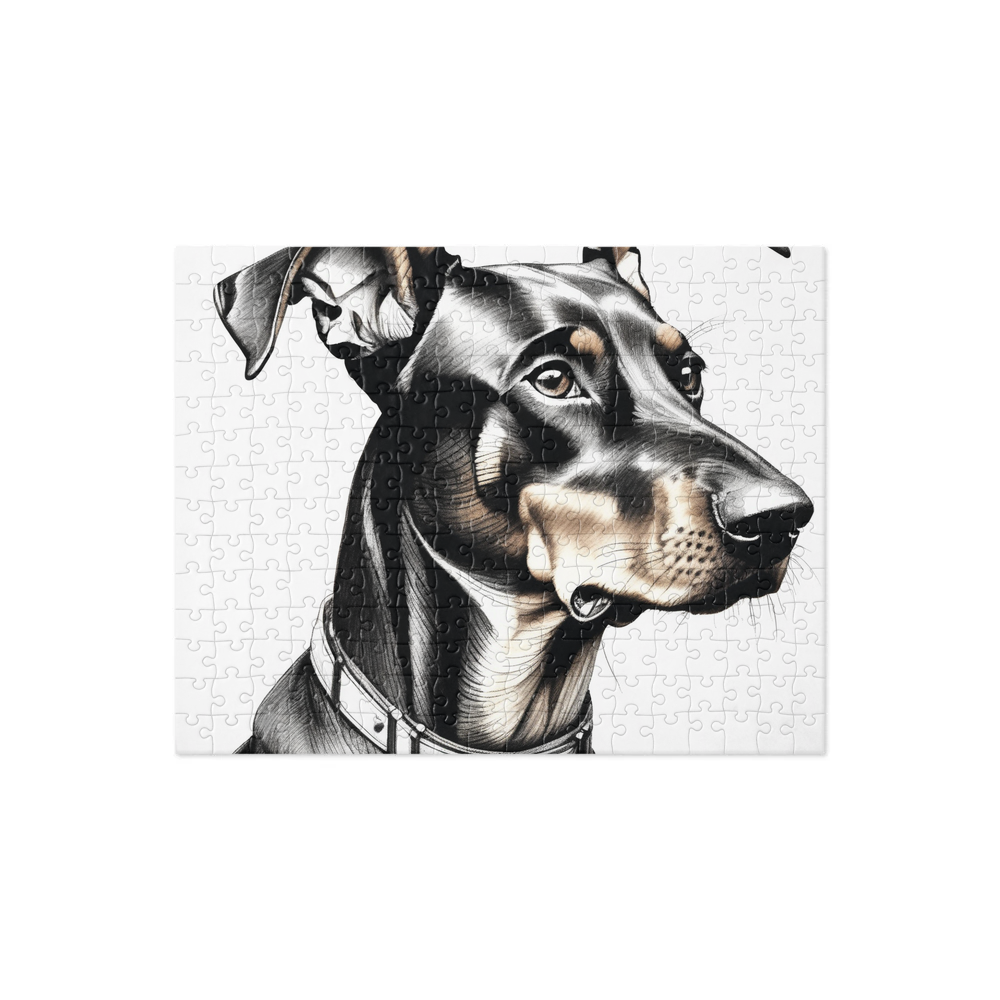 PugMug Custom Doberman Pinscher Jigsaw Puzzle