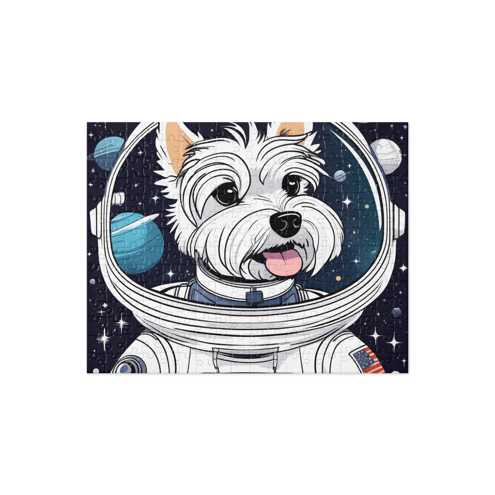 PugMug Custom West Highland White Terrier Jigsaw Puzzle