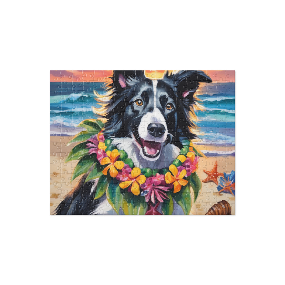 PugMug Custom Border Collie Jigsaw Puzzle