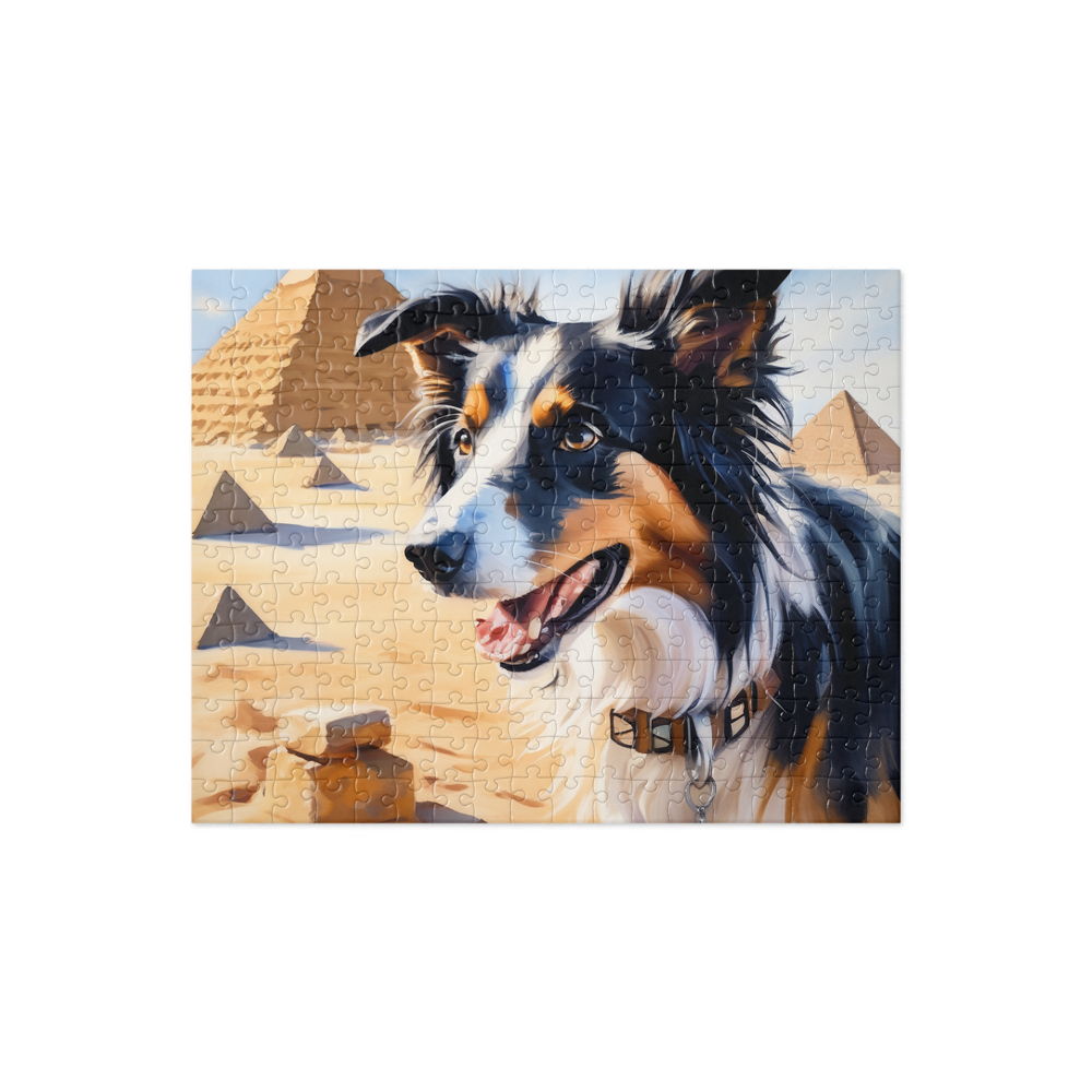 PugMug Custom Border Collie Jigsaw Puzzle
