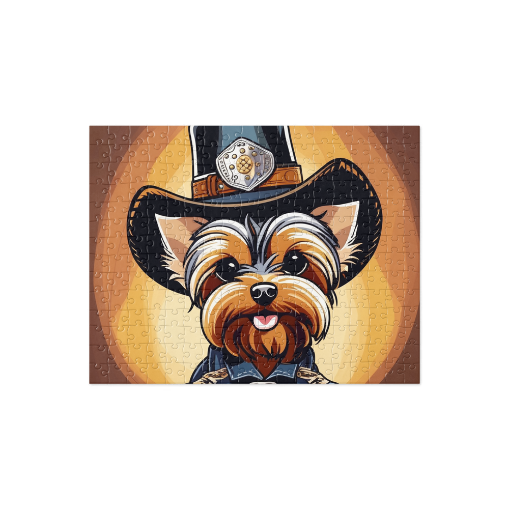 PugMug Custom Yorkshire Terrier Jigsaw Puzzle