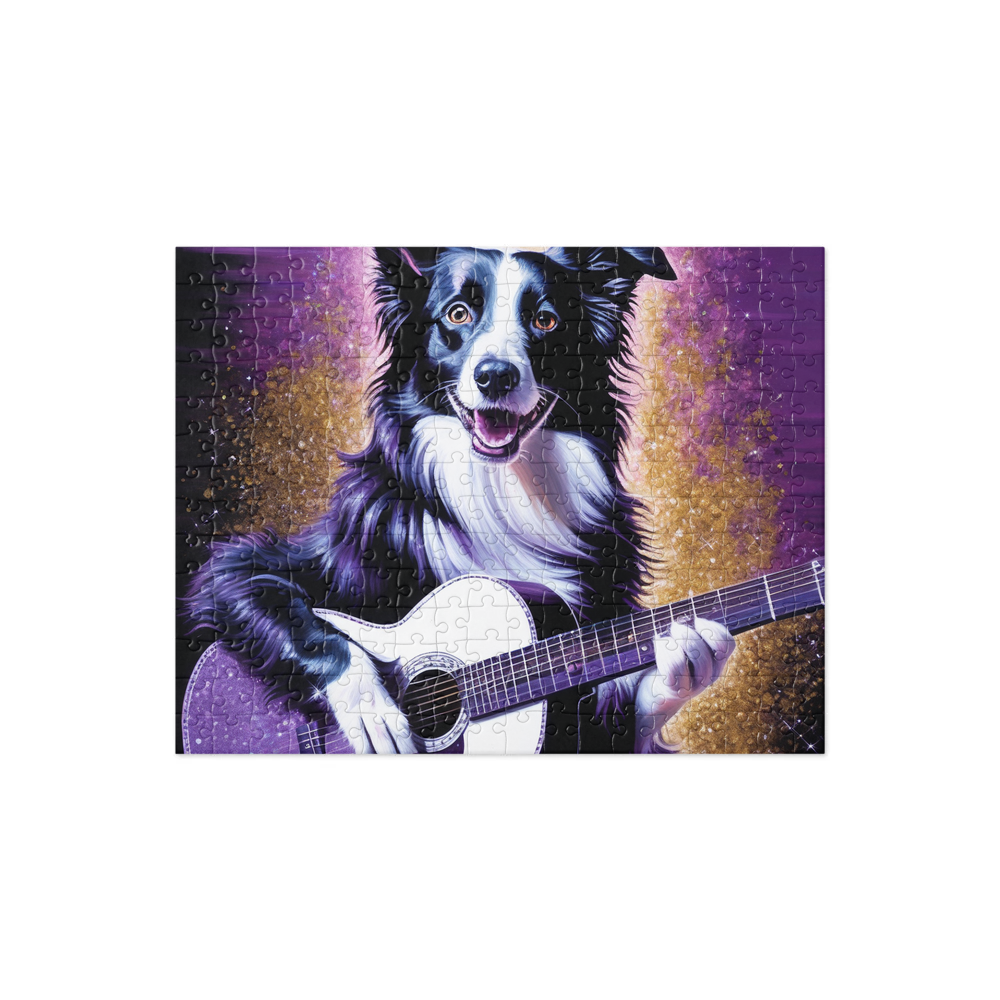 PugMug Custom Border Collie Jigsaw Puzzle
