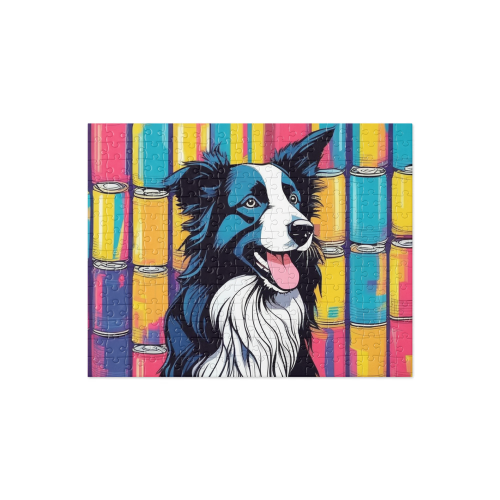 PugMug Custom Border Collie Jigsaw Puzzle