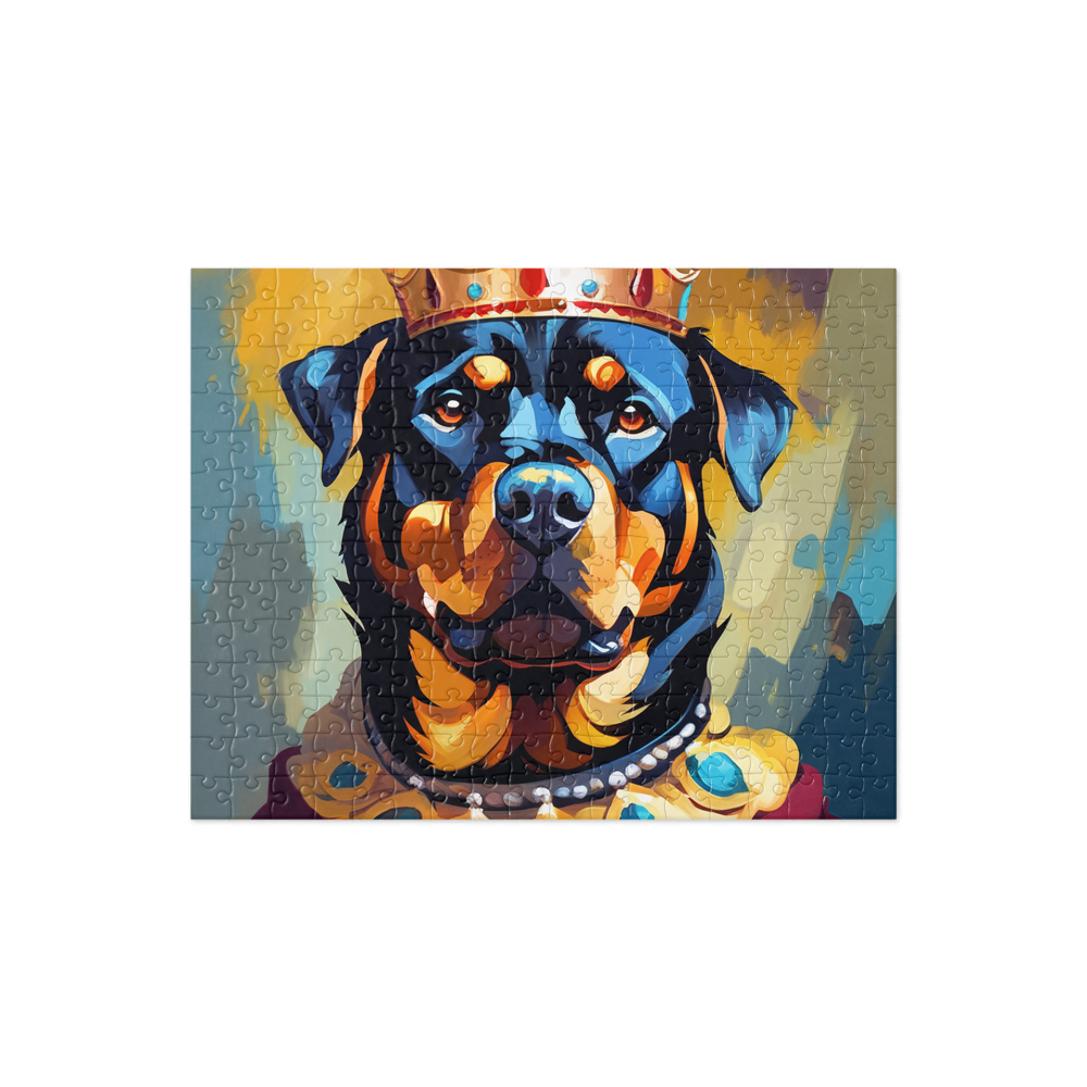 PugMug Custom Rottweiler Jigsaw Puzzle