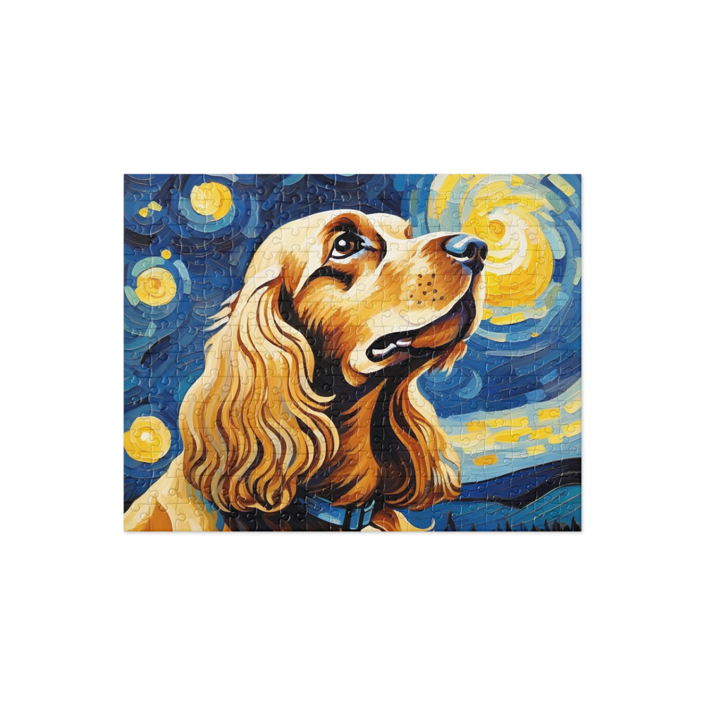 PugMug Custom English Cocker Spaniel Jigsaw Puzzle