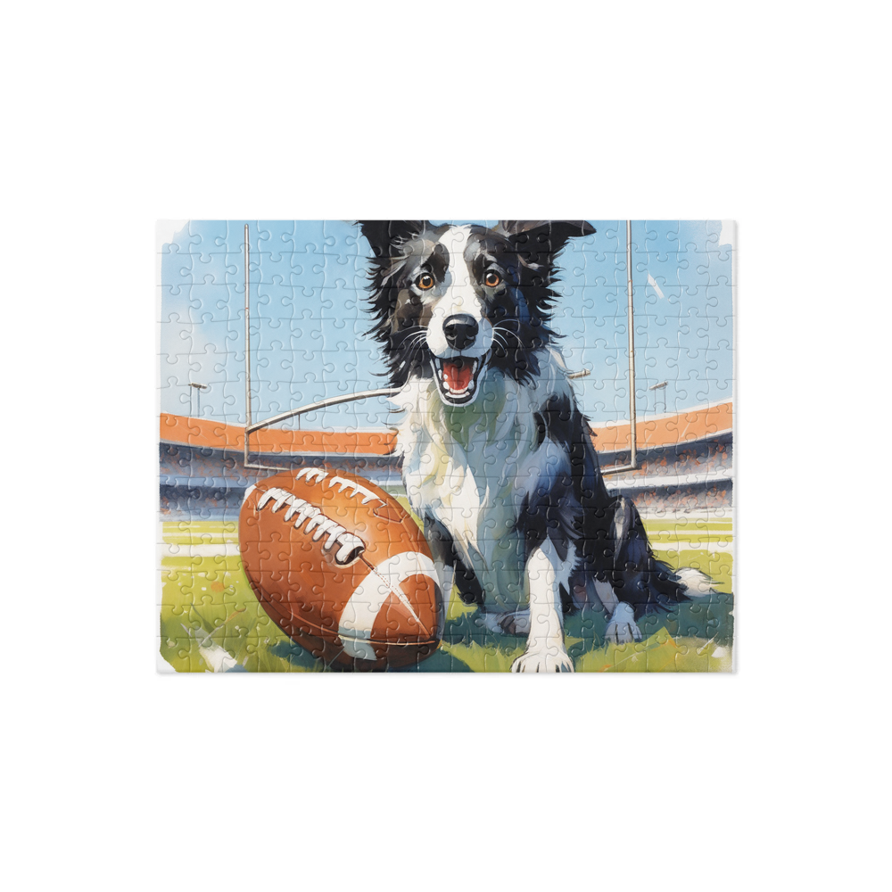 PugMug Custom Border Collie Jigsaw Puzzle