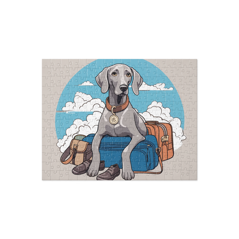 PugMug Custom Weimaraner Jigsaw Puzzle