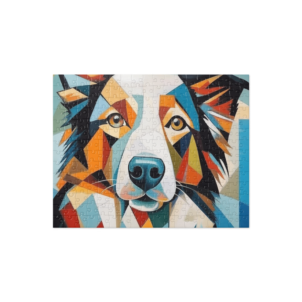 PugMug Custom Border Collie Jigsaw Puzzle