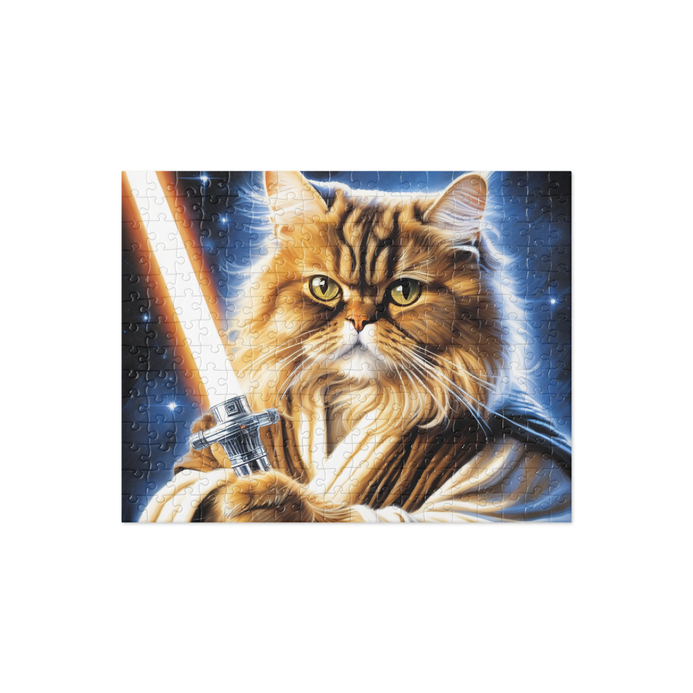 PugMug Custom Tabby Persian Cat Jigsaw Puzzle