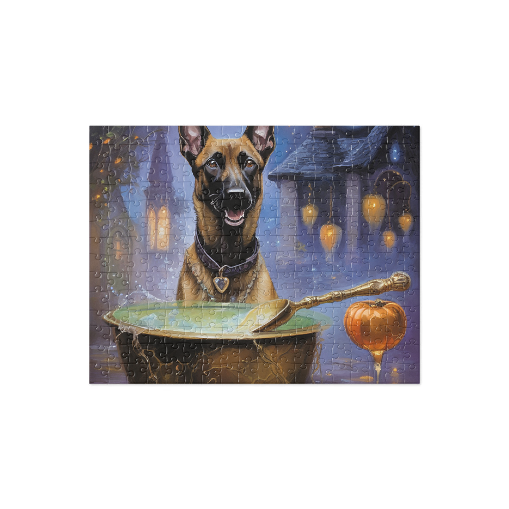 PugMug Custom Belgian Malinois Jigsaw Puzzle