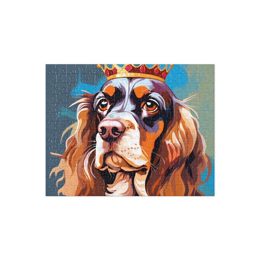 PugMug Custom English Cocker Spaniel Jigsaw Puzzle
