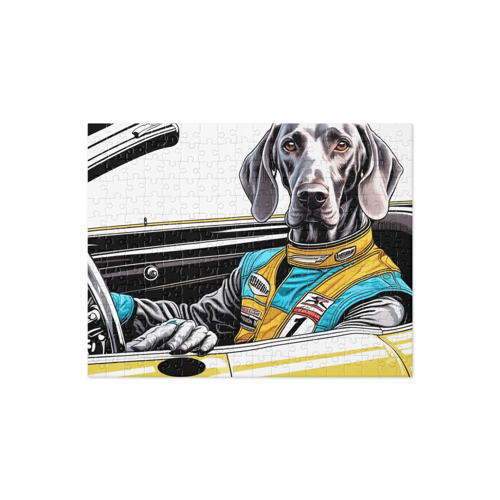 PugMug Custom Weimaraner Jigsaw Puzzle