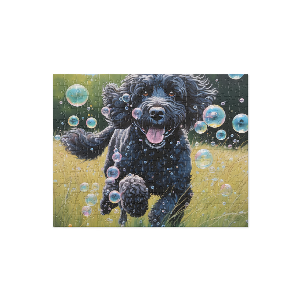 PugMug Custom Portuguese Water Dog Jigsaw Puzzle