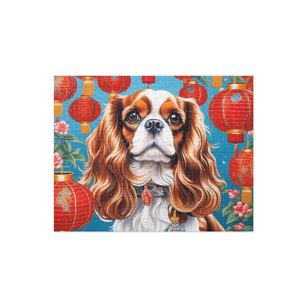 PugMug Custom Cavalier King Charles Spaniel Jigsaw Puzzle