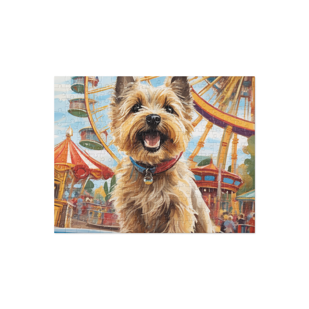 PugMug Custom Cairn Terrier Jigsaw Puzzle