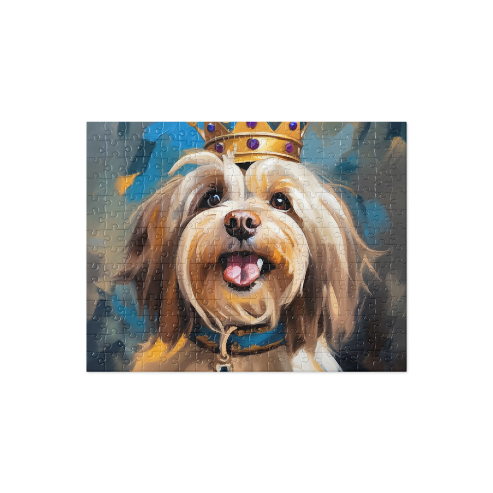 PugMug Custom Tan Havanese Dog Jigsaw Puzzle