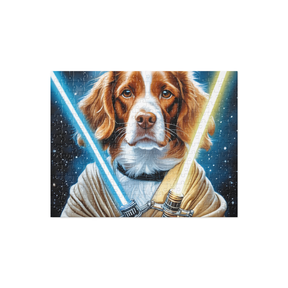 PugMug Custom Brittany Dog Jigsaw Puzzle