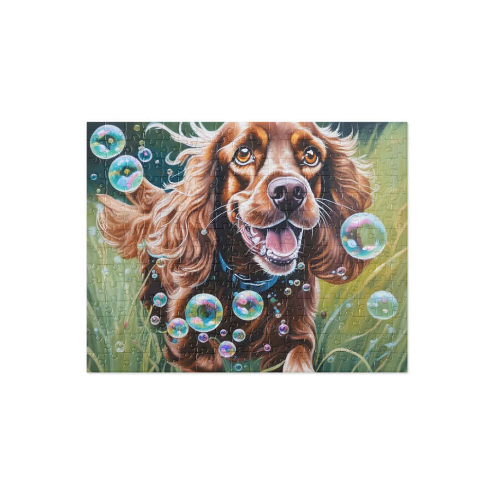 PugMug Custom Cocker Spaniel Jigsaw Puzzle