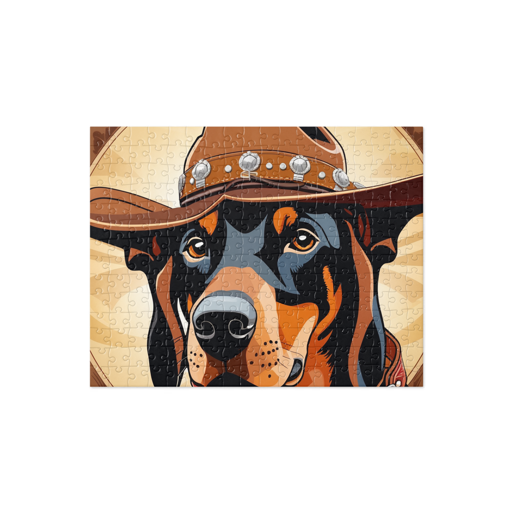 PugMug Custom Doberman Pinscher Jigsaw Puzzle