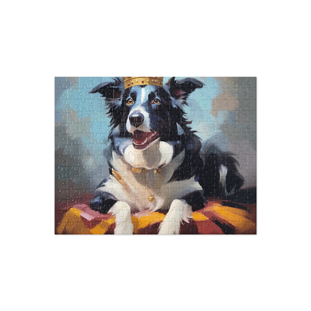 PugMug Custom Border Collie Jigsaw Puzzle