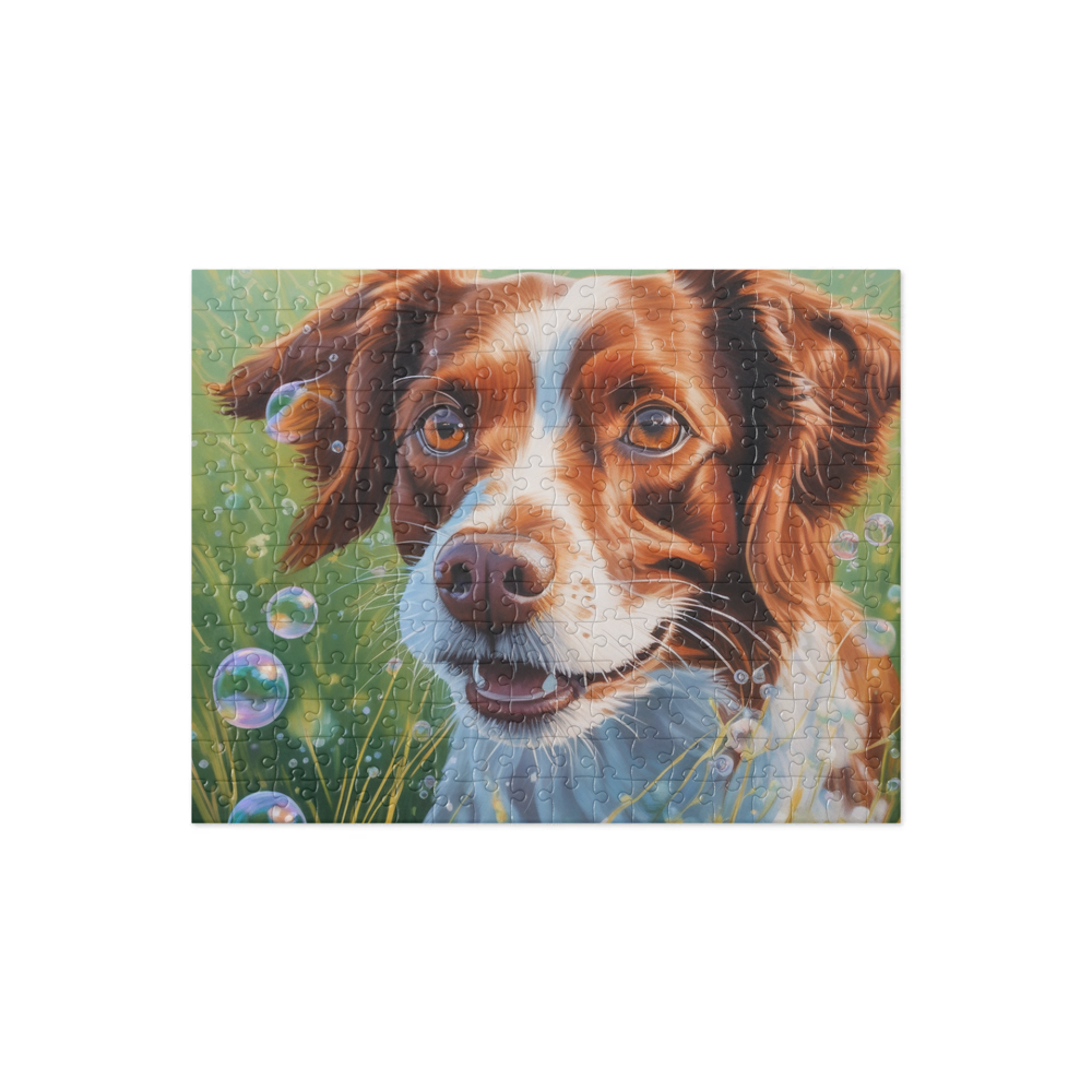 PugMug Custom Brittany Dog Jigsaw Puzzle