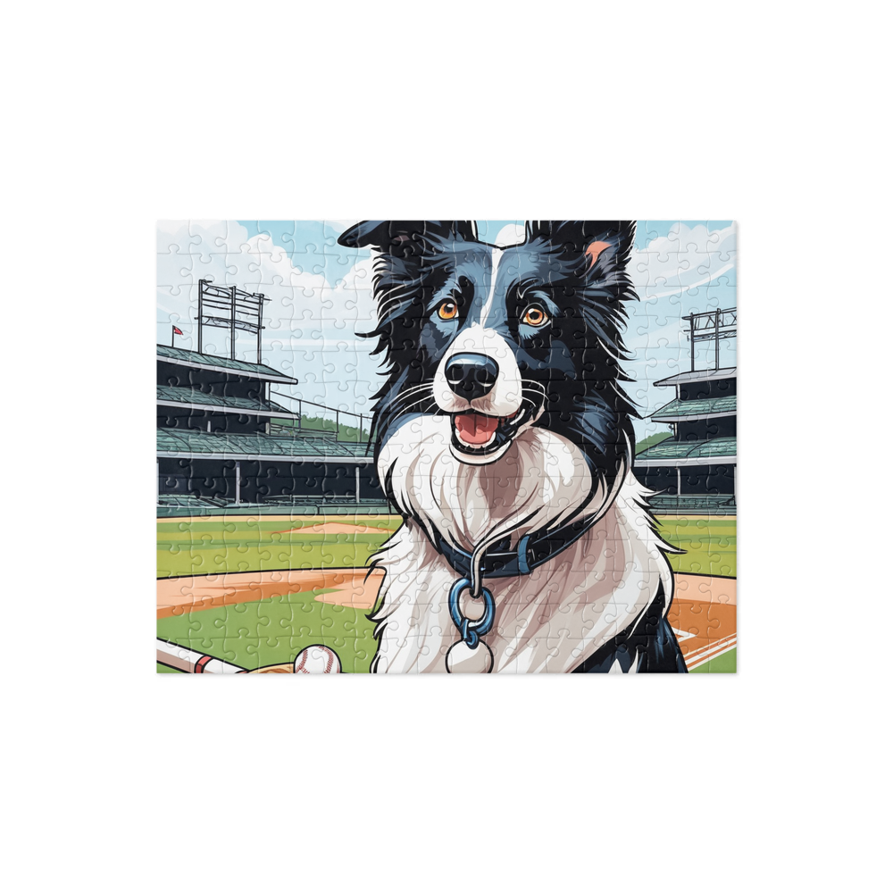 PugMug Custom Border Collie Jigsaw Puzzle