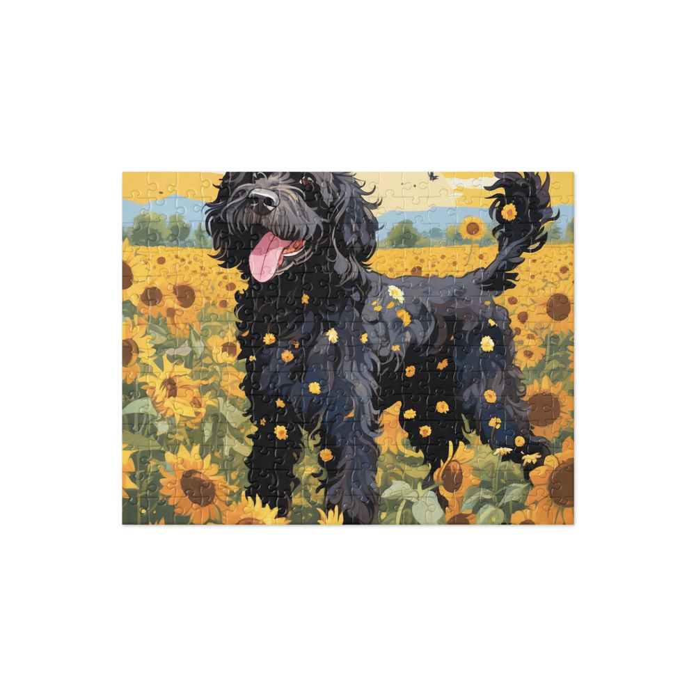 PugMug Custom Portuguese Water Dog Jigsaw Puzzle