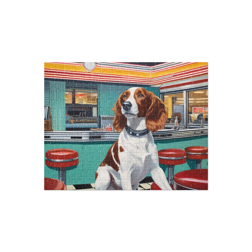 PugMug Custom Brittany Dog Jigsaw Puzzle